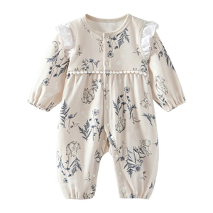 Pijamas de Algodón con Estampado de Animales para Bebés, Diseño Personalizado, Ropa para <span class=keywords><strong>Dormir</strong></span> Cómodamente por la Noche - Product Image 4