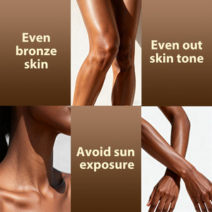 Venta caliente líquido bronceado gotas suero natural sol-Kissed brillo exposición al sol de acción rápida cara cuerpo bronceado Libre de crueldad - Product Image 3