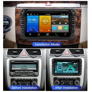 Android 13 Carplay Auto <span class=keywords><strong>GPS</strong></span> Hệ thống định vị cho khả năng tương thích Bluetooth cho VW mô hình Bảng điều khiển vị trí-Scirocco multivan T5 - Product Image 3