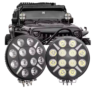 Lampu Sorot <span class=keywords><strong>LED</strong></span> 9 Inch Baru Warna Putih DRL <span class=keywords><strong>24V</strong></span> 120W Jarak Jauh 10000 Lumens Lampu Kerja Offroad untuk 4x4 SUV untuk Truk - Product Image 3