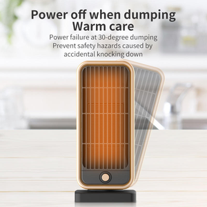 Chauffage d'appoint en céramique PTC portable, chauffage rapide, mini chauffage d'ambiance, chauffage <span class=keywords><strong>électrique</strong></span> de bureau, économie d'énergie, silencieux, chauffage <span class=keywords><strong>pour</strong></span> la maison et le bureau - Product Image 5