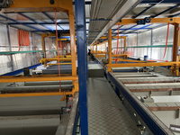 Ligne de galvanoplastie automatique Type rack Machine de galvanoplastie cuivre Machine de galvanoplastie