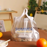 Additif biodégradable en plastique avec cordon de serrage Sacs à emporter Interdictions de livraison de nourriture personnalisées Fournisseur de restaurant écologique