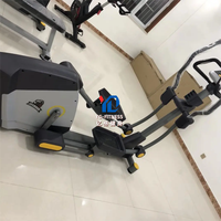 YG FITNESS YG-E002 Elliptique manuel pour usage commercial en salle de sport, résistance magnétique, écran LED, économique
