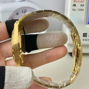 Luxury Strongest 4200 Hexagonal Strap Sapphire Glass Mirror Timekeeping Precision Daily Business 18k gold Men's Mechanical <b>Watch</b> - Product Image 3