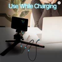 Lumière vidéo LED RGB Rundour M1-SE, batterie rechargeable intégrée 4000 mAh, 126 LED, 10 W, température de couleur réglable