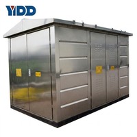Poste de transformation de style européen pour la distribution d'énergie haute tension