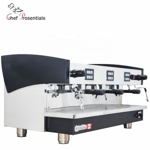 KT-16.3, pompe rotative noire 3750W, machine à café italienne commerciale robuste, machine à expresso professionnelle