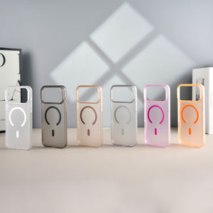 JOYPORODO B381 Vente en gros Étui de téléphone en PC transparent fin <span class=keywords><strong>Coque</strong></span> magnétique pour iPhone pour <span class=keywords><strong>Samsung</strong></span> <span class=keywords><strong>Coque</strong></span> de téléphone - Product Image 3