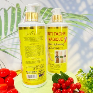 Loción Corporal Blanqueadora AHA de Venta Caliente, Gel de Ducha Blanqueador e Iluminador, Ácido de Frutas Exfoliante, Personalizable - Product Image 3