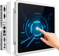 Panel PC Industrial Todo en Uno, con Procesador I5-7200U con Frecuencia Máxima de 3.1GHz, i5-7200U, 8GB de RAM, 256GB SSD