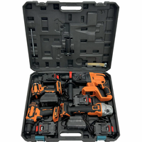 Conception personnalisée Ensemble de 5 perceuses sans fil d'outils électriques Combo professionnel multi-usages comprend tous les outils électriques nécessaires