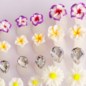 Nouveau séparateur d'orteils en silicone pour le nail art, motif marguerite japonaise et lapin de dessin animé, doux, réutilisable et lavable, pour le commerce transfrontalier - Product Image 2