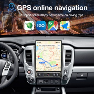 Navihua รุ่นใหม่ล่าสุด ขนาด 15.6 นิ้ว สำหรับ Nissan Titan ปี 2020-2025 หน้าจอ Tesla ระบบ Android วิทยุติดรถยนต์ มัลติมีเดีย Carplay สเตอริโอ GPS นำทาง - Product Image 4