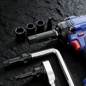 مفتاح ربط كهربائي مدمج 1/2 بوصة مع مسدس هواء وقابس سداسي ورأس دوّار، قابل للتخصيص حسب الطلب، مصنوع من فولاذ الكروم والموليبدينوم - Product Image 3