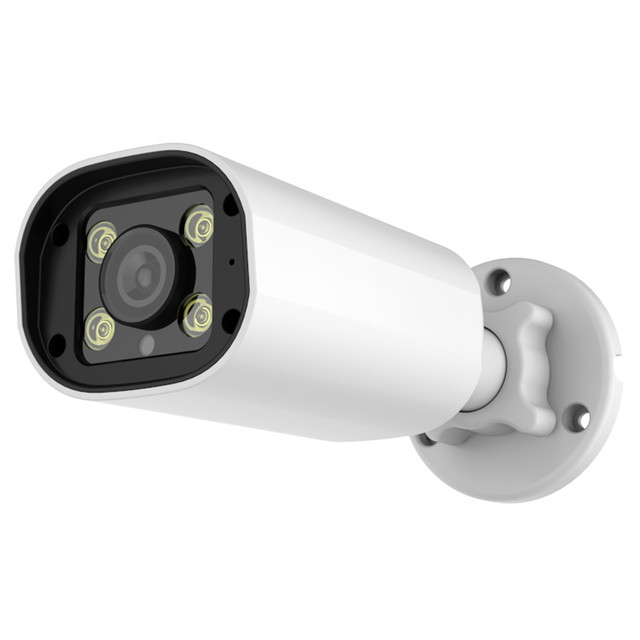 PoE 8MP IP Camera Full Color Night Vision Waterproof IP66 One Way Audio Security Camera System 8Mp ColorVu Network Camera