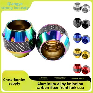 Coussinets universels en titane modifiés anti-chute pour motos électriques et scooters, pièces décoratives pour scooters, amortisseur avant - Product Image 3