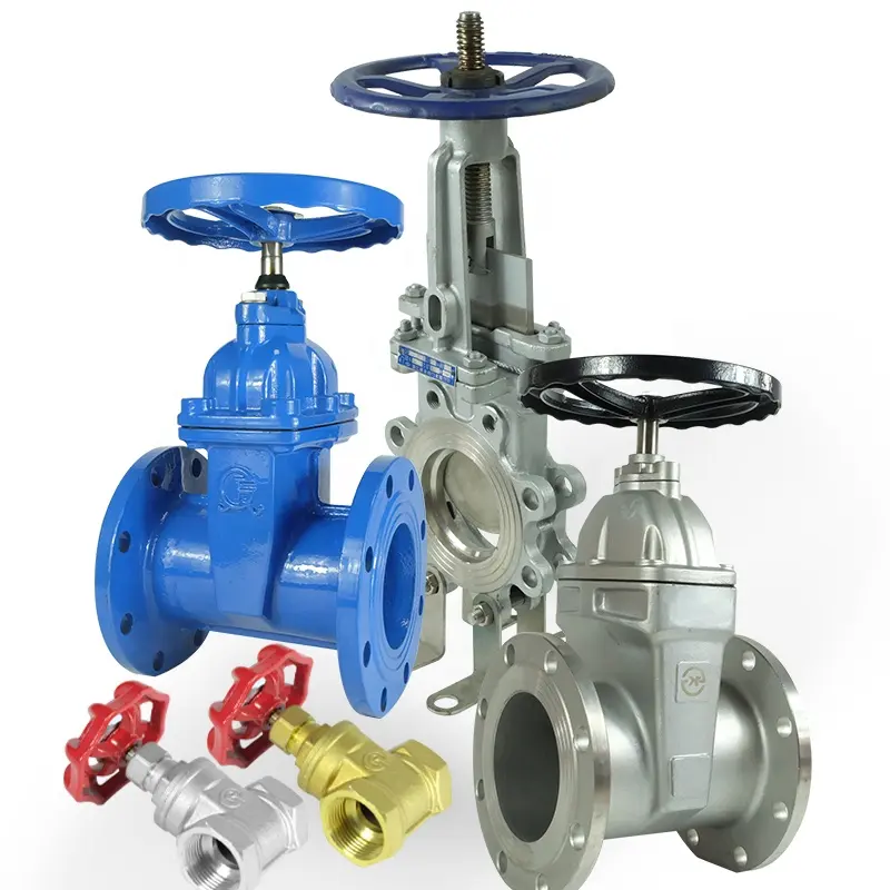 Manual Gate Valve Ductile Iron/Brass/Stainless Steel/Cast Steel Gate Valve for Water China Gate Valve Flange Connection