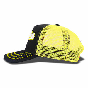 Casquette de baseball Tcap China Outdoor Sunhat, couleur unie, avec filet, 5 panneaux, en daim, style trucker - Product Image 3