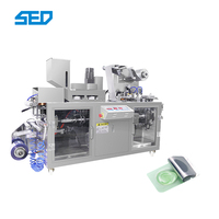 Machine d'emballage sous blister automatique électrique à grande vitesse pour chewing-gum, chocolat et liquides, 2400 blisters/heure