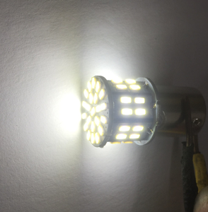 En Stock Flash Light 1156 1157 BA15S T20 Frein Clignotant Lampe Ampoule En Céramique 57LED 12/24V Rouge Ambre Auto Feu Stop - Product Image 4