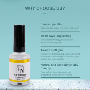 Uzun ömürlü şeffaf akrilik toz OEM şişe özel etiket jel lehçe toptan basın tırnak ambalaj tırnak jeli lehçe - Product Image 3