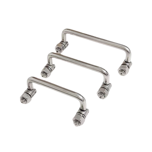 HB LS506-120 Carbon Steel Toolbox Handle Industrial Design U-shaped Movable Handle Drawer Furniture Handle <strong>Door</strong> - Product Image 5