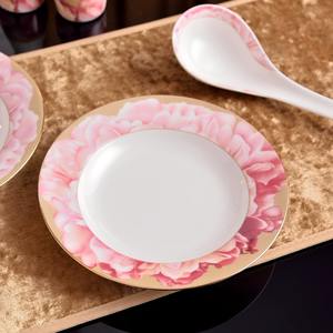 Ensembles d'assiettes à dîner en porcelaine osseuse ensembles de vaisselle en céramique occidentale ensembles de vaisselle avec vaisselle d'emballage pour 58 pièces - Product Image 6