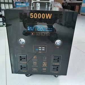 Estación Portátil de Almacenamiento de Energía de 500W-5000W para Hogar y Exteriores, Precio de Fábrica - Product Image 1