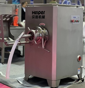 Hachoir à viande commercial automatique Helper et machine à hacher la viande congelée, haute capacité 800 kg/h, moteur de marque réputée, 415 V - Product Image 5