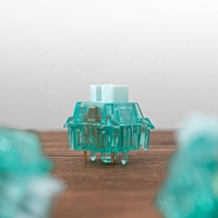Interrupteur linéaire Mint Candy, interrupteur vert pour clavier, interrupteur personnalisé, silencieux, fluide