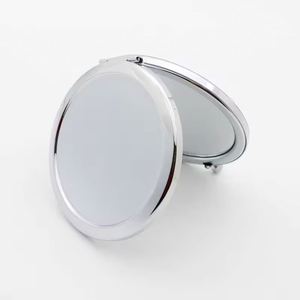 70mm Sublimation Blank Compact Pocket <b>Mirrors</b> , Cosmetic Make up <b>Small</b> Hand Round <b>Mirror</b> - Product Image 4