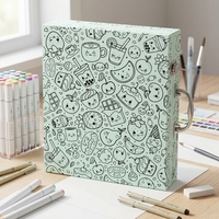 Ensemble de 86 marqueurs artistiques créatifs avec étui portable, modèle AS-81CB, origine Chine, pour l'école, l'artisanat et les cadeaux