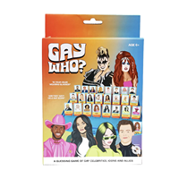 Jeu de société éducatif personnalisé, cadeau familial pour adultes, boîte de rangement, boîte en papier, bar, pub, événement promotionnel, vente en gros