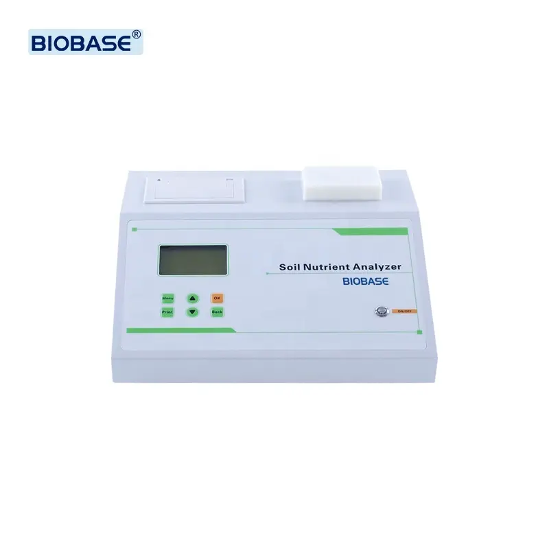 Equipo de prueba de nutrientes del suelo Biobase, probador, analizador, Detector de prueba, medidor, máquina analizadora de medición