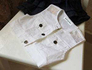 Conjuntos de Ropa para Niños al por Mayor, 2 Piezas, Jeans Casuales, Vestido sin Mangas con Cinturón de Flores y Abrigo para Niñas, de China - Product Image 6