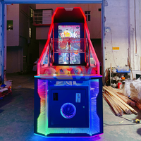 Machine de jeu d'arcade de basket-ball avec écran LCD pour la vente, équipement d'arcade intérieur, équipement de jeu de tir au basket-ball