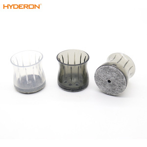 Protector de Patas de Silla y Mesa Hyderon, de Fieltro Gris Antideslizante y Duradero - Product Image 1