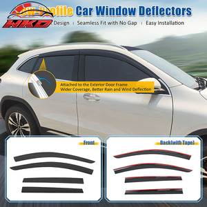 Pare-soleil de fenêtre à profil bas pour Honda CR-V 17-22, à coller, déflecteurs de pluie - Product Image 3