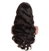Perruque frontale en dentelle à ondulations bouclées, cheveux humains, sans colle, avec une ligne de cheveux réaliste pour femmes