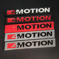 Autocollant de logo de voiture Metal 4MOTION pour vw Accessoires décoratifs