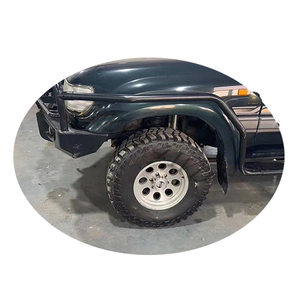 عتبات جانبية فولاذية سوداء للطرق الوعرة 4×4، قضبان حماية جانبية، مصد جانبي لسيارة لاند كروزر سلسلة 80 طراز LC80 FJ80 1990-1997 - Product Image 5