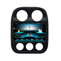 Wifi sistema Multimedia del coche BT reproductor de vídeo para Jeep Compass 2010-2016 2 Din Android 10,0 Car Radio