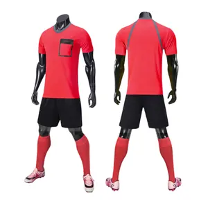 23 24 New jersey set uniformes de futebol masculino camisas de futebol vestuário de futebol personalizado com logotipo números