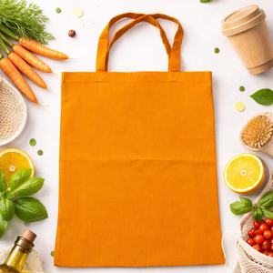 Bolsa de Compras de Algodón al por Mayor, con Logotipo Personalizado Impreso, Ecológica - Product Image 1