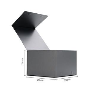 Custom Luxury Large <b>Black</b> Magnetic <b>Boxes</b> for Motorcycle Accessories High Quality <b>Gift</b> Packaging Embossing Sponge Lining for - Product Image 2