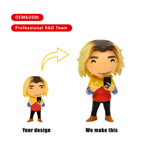 Statuette <span class=keywords><strong>Manga</strong></span> in PVC Personalizzate Scala 1:18, da 2D a 3D, Giocattoli da Collezione e Decorativi - Product Image 1