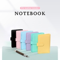 Cuadernos Personalizables, Diario, Agenda, Cubierta Personalizada con Logotipo, Anillas Metálicas de 3 Anillas, Carpetas de Hojas Sueltas, Cuaderno de Cuero PU