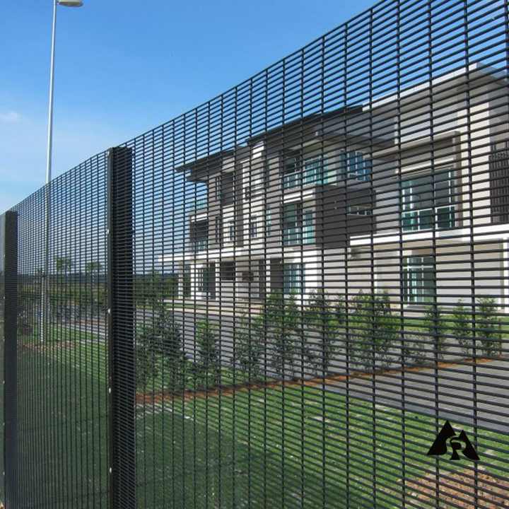 High Quality PVC Coated Welded Wire Mesh Fence Panels Industrial Perimeter Safety Guard System