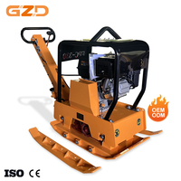 Compacteur à plaques réversible à essence GZD Customize C330T 260 kg 13 CV 38 KN pour travaux de construction